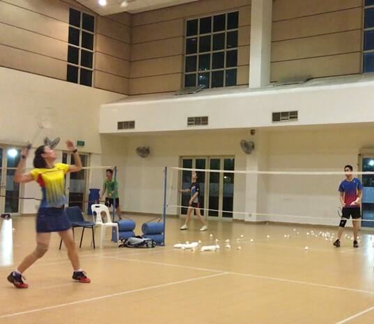 Buona Vista Badminton Training for Adult and School Team Children by ST Badminton Academy Singapore 2023