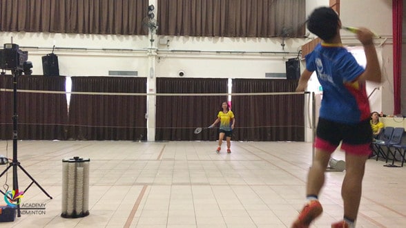 新加坡ST羽毛球学院的金文泰 CC羽毛球训练
