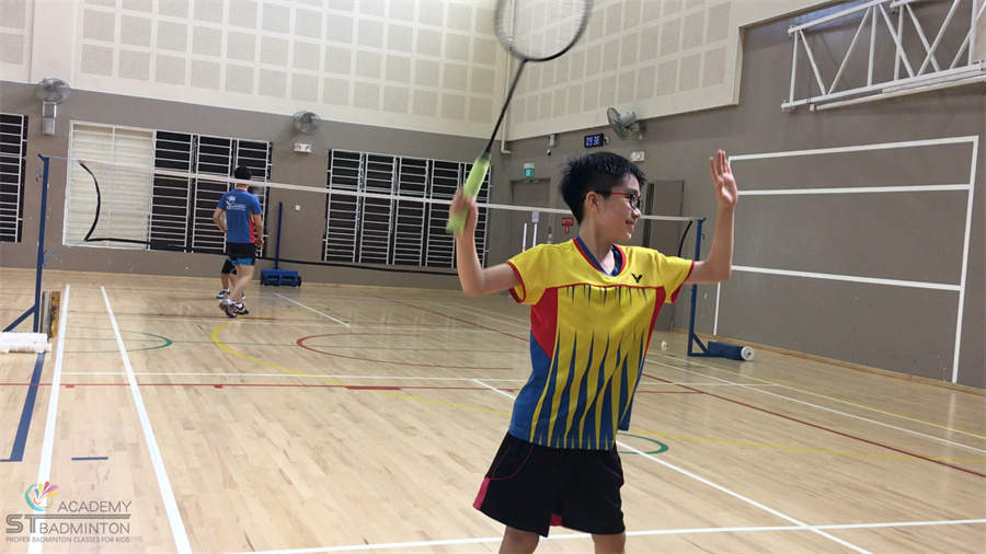 Backhand Smash Badminton Training by ST Badminton Academy KL Malaysia 2024