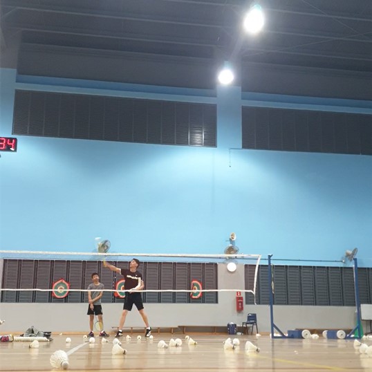 Badminton Classes for kids Pioneer Primary School Hall by ST Badminton Academy Singapore 2024