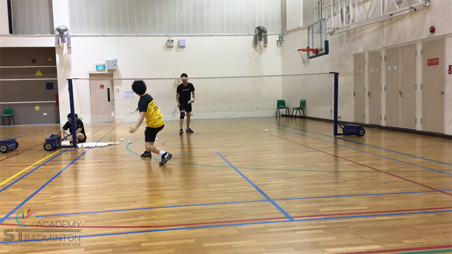 Best Clear Shot badminton training by ST Badminton Academy Malaysia