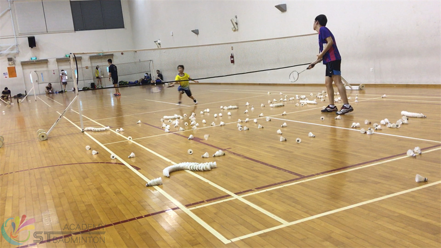 Footwork badminton training by ST Badminton Academy Malaysia KL 2021