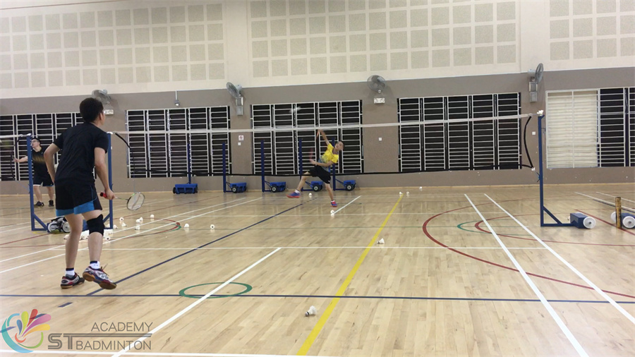 Forehand Smash Badminton Training by ST Badminton Malaysia Coach Eric Chuar