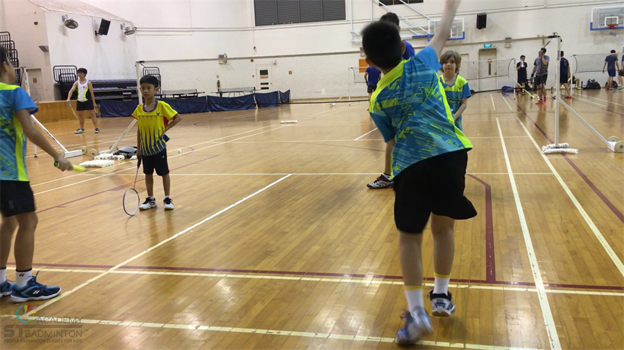 Hand-eye Coordination badminton training by ST Badminton Academy Malaysia 2024