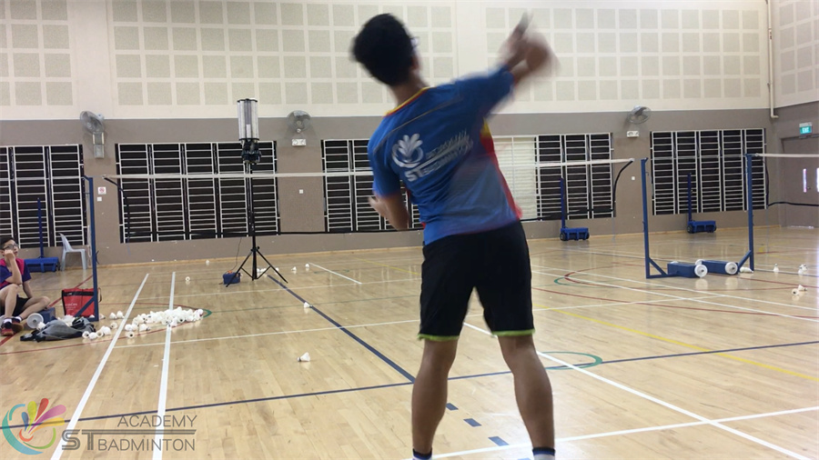 Lob Shot Badminton Coaching by ST Badminton Academy 2024 Malaysia KL