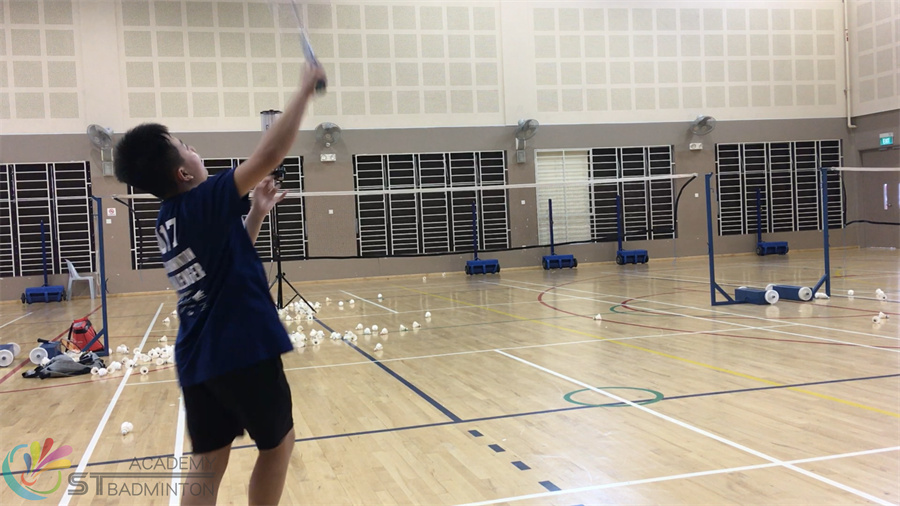 Lob Shot Badminton Training KL Malaysia