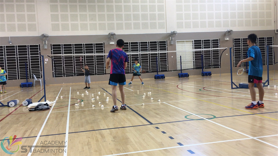 Lob Shot Badminton Training by ST Badminton Academy Malaysia Eric Chuar Badminton Coach 2024