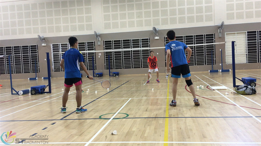 Professional Badminton Coach Drop Shot Badminton Training by ST Badminton Academy Malaysia KL 2024