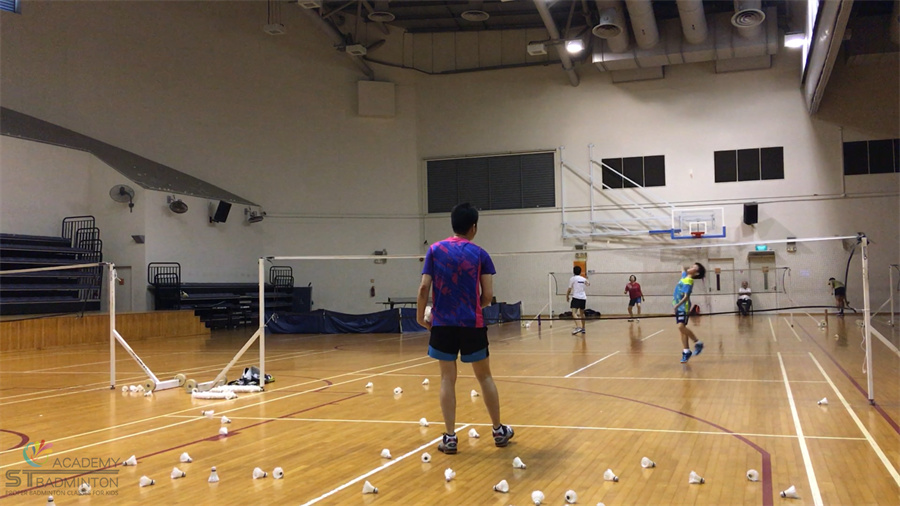 Professional Serve Shot Badminton Coaching by ST Badminton Academy Malaysia 2024