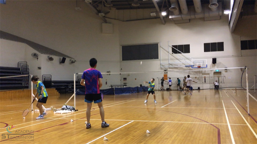 Professional Serve Shot Badminton Training by ST Badminton Academy Malaysia KL 2024