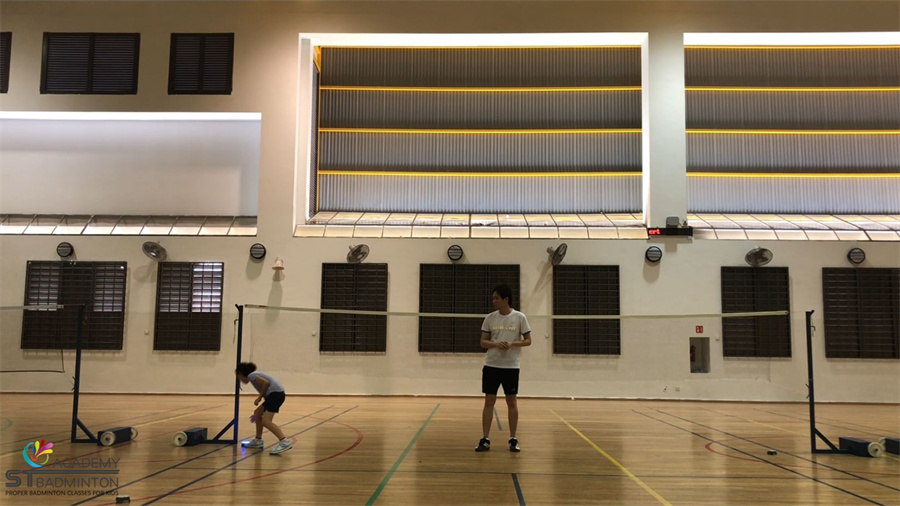 Professional Six Corners Footwork Badminton Training by ST Badminton Academy KL Malaysia 2024