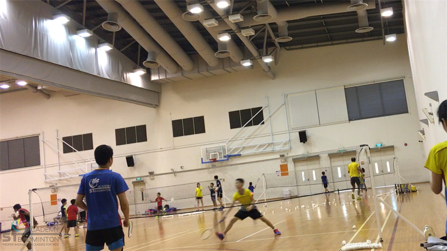 Proper Badminton Serve Shot Badminton Training by ST Badminton Academy Malaysia KL 2024