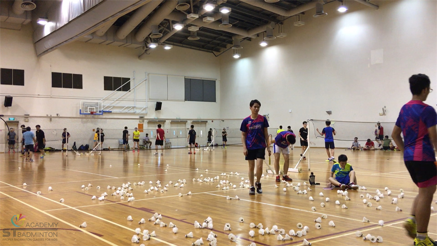 Serve Shot Badminton Classes by ST Badminton Academy Malaysia KL 2024