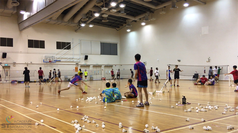 Serve Shot Badminton Coaching by ST Badminton Academy Malaysia KL 2023