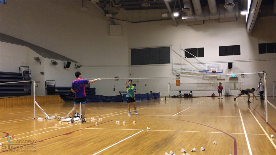 Serve Shot Badminton Lesson by ST Badminton Malaysia KL 2024