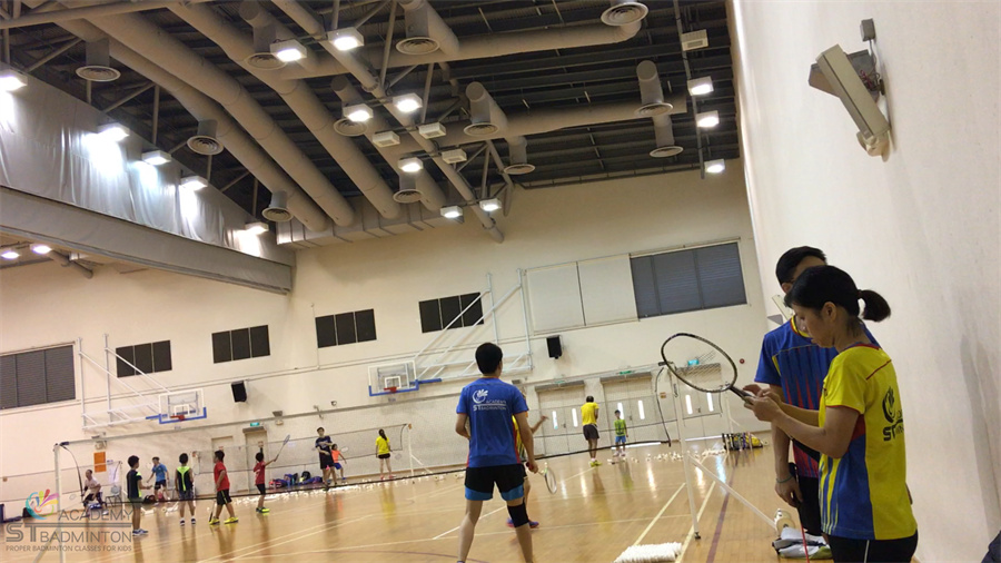 Serve Shot Badminton Training Classes by ST Badminton Academy Malaysia KL 2023