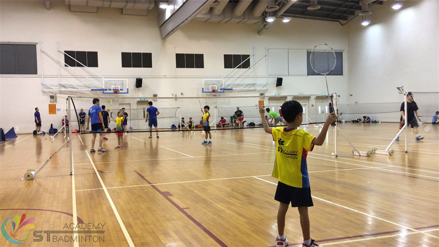 Singapore Lob Shot Badminton Training by ST Badminton Academy KL Malaysia 2024