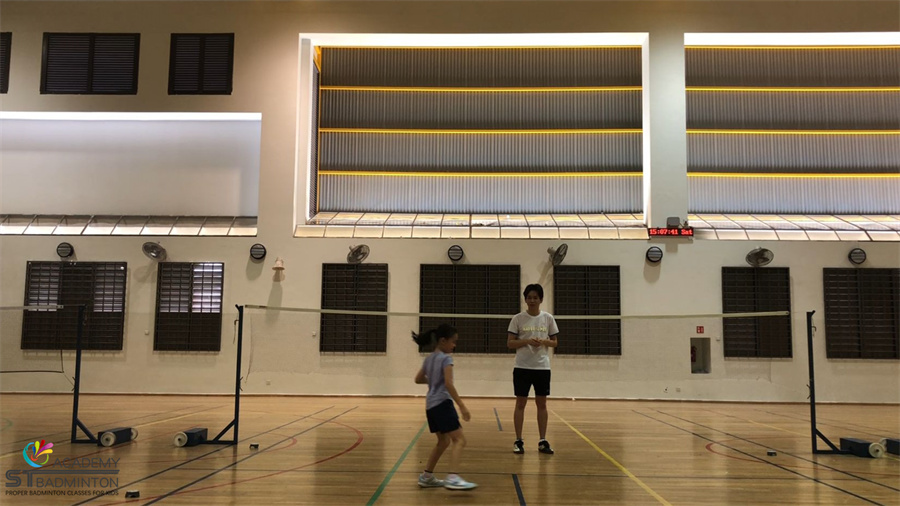 Six Corners Footwork Badminton Lesson by ST Badminton Academy KL Melati Utama 2024