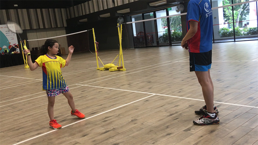 Stance Badminton Training Coach by ST Badminton Academy Malaysia 2024