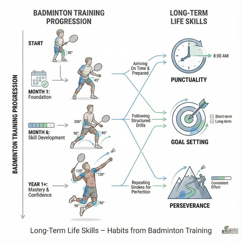 Buổi tập cầu lông cho người lớn giúp rèn luyện thể lực và giảm stress gần Setapak và Wangsa Maju