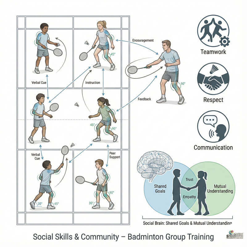 Lớp học cầu lông nhóm nhỏ xây dựng sự tự tin và tinh thần đồng đội quanh Wangsa Maju