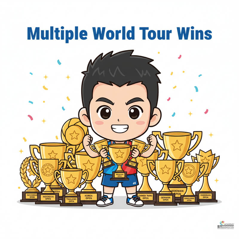 Chou Tien Chen competing at Olympic Games with determination for Chinese Taipei