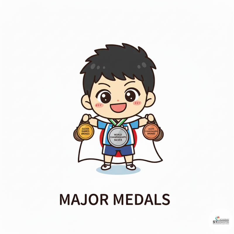 Kodai Naraoka competing at World Championships with determination for Japan