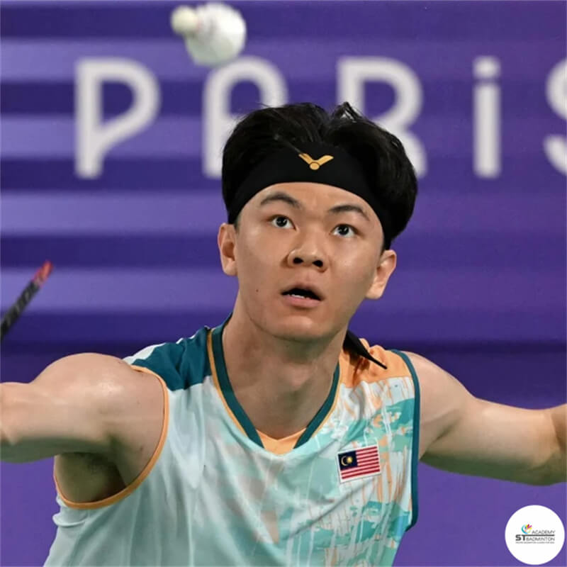 Lee Zii Jia Malaysia professional badminton player men's singles champion in action