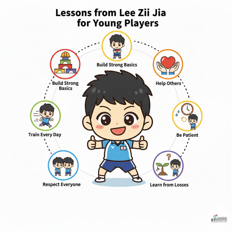 Lee Zii Jia showing explosive movement and fast court coverage during intense rally