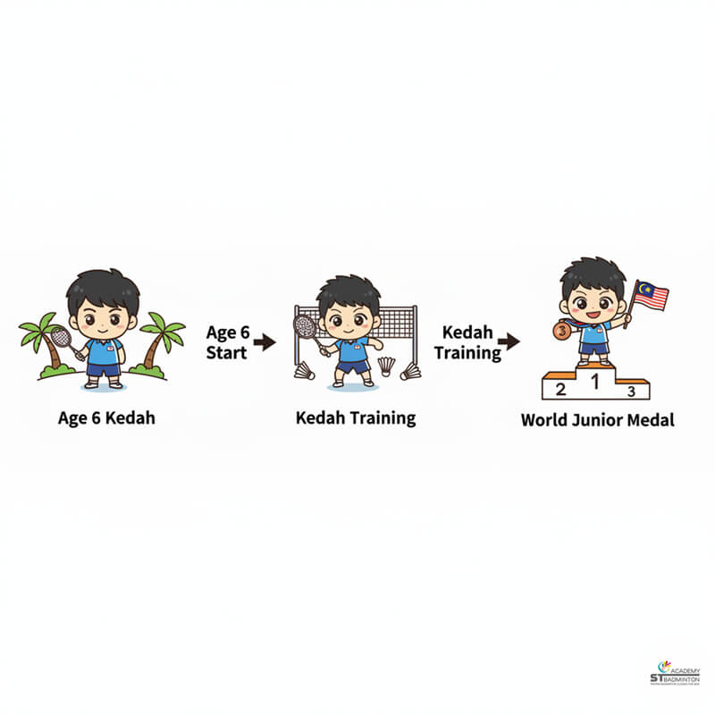 Lee Zii Jia training as independent professional preparing for major competition