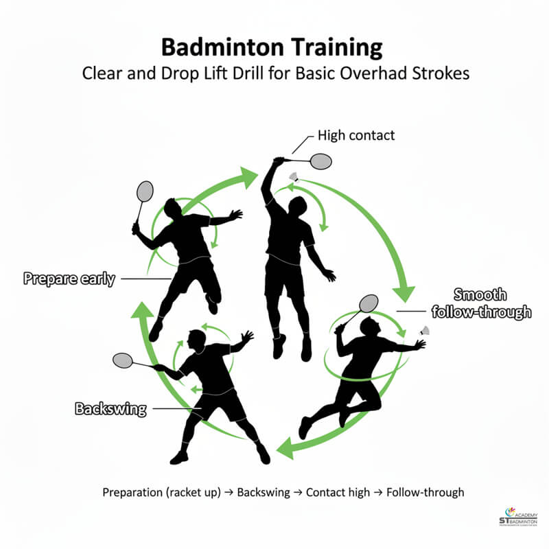 新加坡成人羽毛球訓練｜網前技術與挑球練習