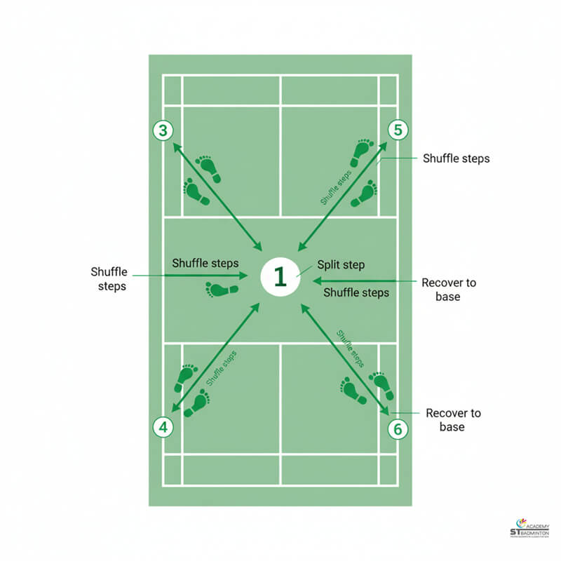 羽毛球教練指導學員基礎發球｜吉隆坡羽毛球訓練
