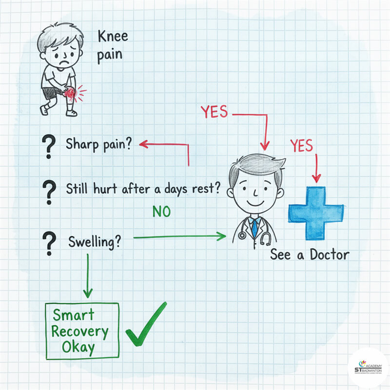 Phòng ngừa chấn thương trong cầu lông | Gặp chuyên gia y tế khi đau dai dẳng | Huấn luyện tại Batu Caves.