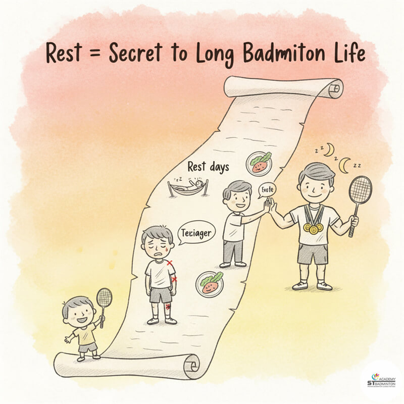 Huấn luyện viên cầu lông ở Kuala Lumpur giải thích tầm quan trọng của nghỉ ngơi và phục hồi | Lớp tại Setapak.