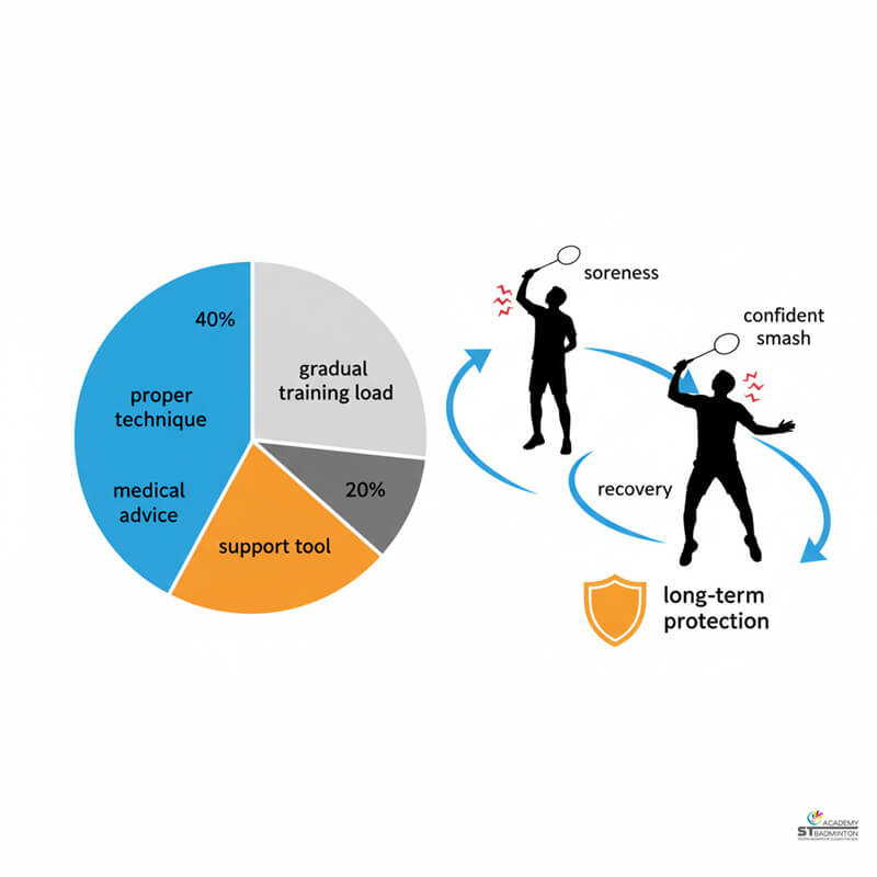 Sơ đồ các loại đai hỗ trợ vai cầu lông khác nhau có bán tại Malaysia | Hướng dẫn chọn đai vai cầu lông ở Kuala Lumpur