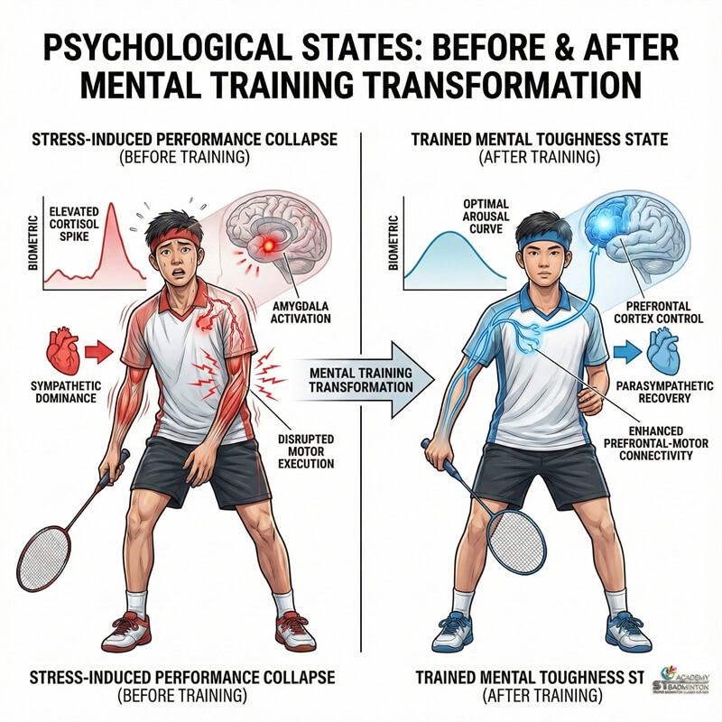 Player from Cheras focusing on breathing between rallies in Kuala Lumpur hall