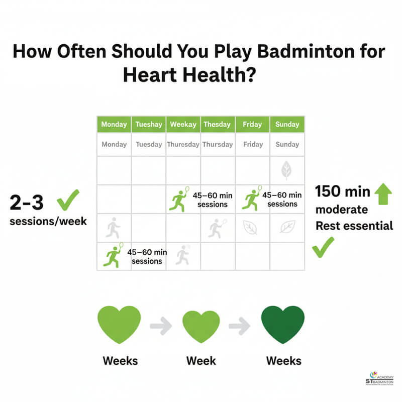 マレーシアでの心血管バドミントン トレーニング前に行う適切なウォームアップ