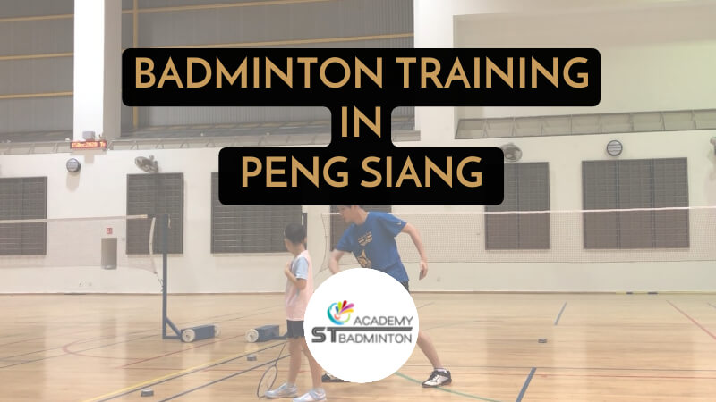 BADMINTON training IN PENG SIANG