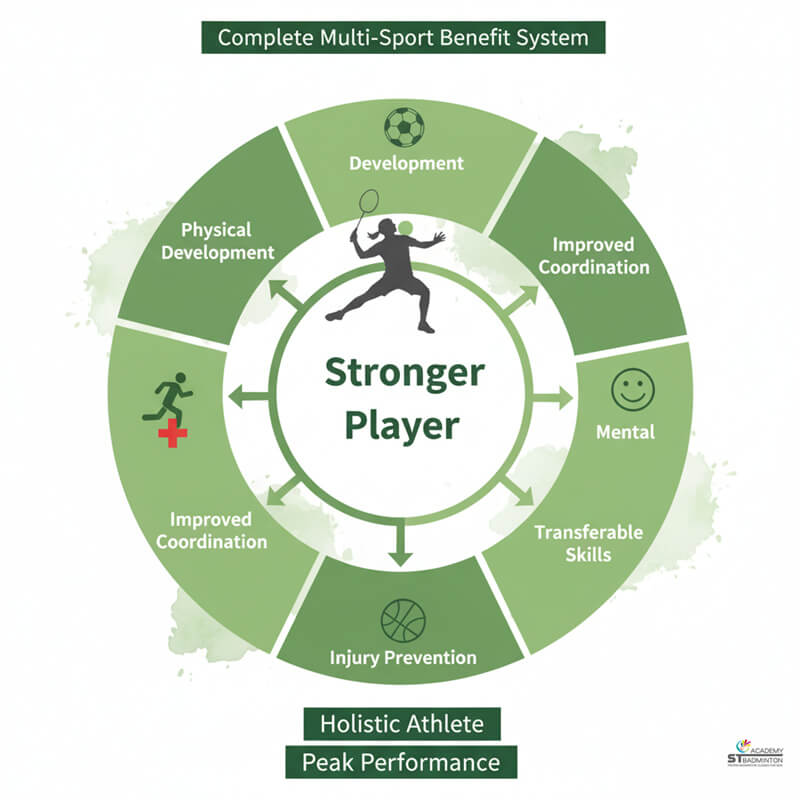吉隆坡的年輕運動員參與羽毛球及場地運動，促進均衡發展｜兒童羽毛球訓練