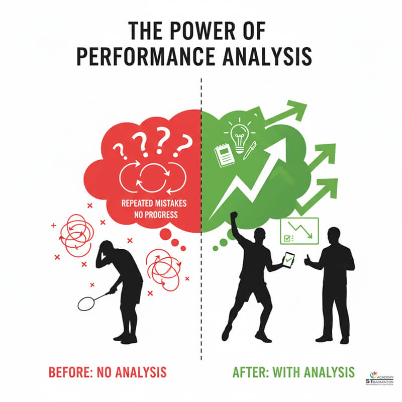 School team players discussing tactical patterns and unforced errors after competition in Malaysia