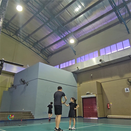 Badminton class at Taman Melati Impian Multipurpose Hall by ST Badminton Academy