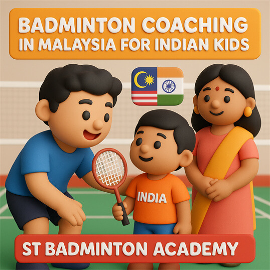 Badminton coach teaching kids in Setapak – Real Coaching Logic in Malaysia for Tourists Best