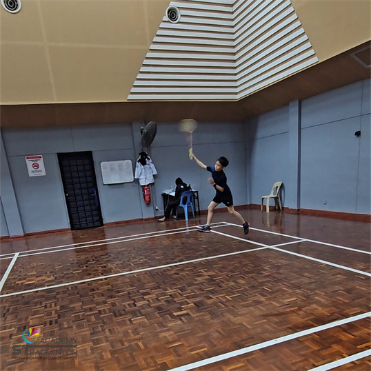 Badminton training at Dewan Serbaguna Seksyen 10 Wangsa Maju by ST Badminton Academy Setapak Malaysia