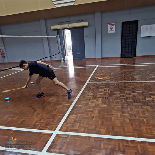 Before and after results of foundation badminton training at Seksyen 10 Wangsa Maju for improved technique development