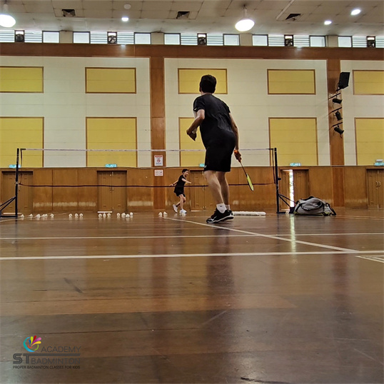 Before and after results of foundation badminton training at Taman Ibu Kota for improved technique development