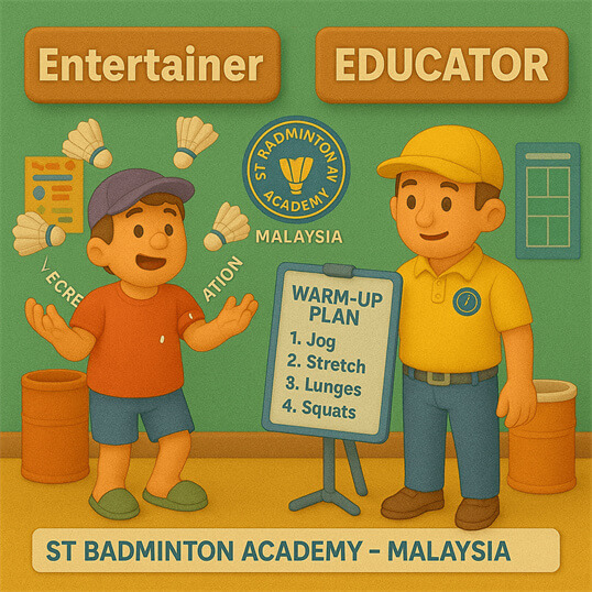 Comprehensive child development knowledge in badminton coaching Setapak