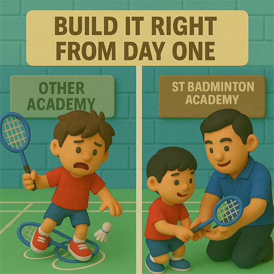 High performance badminton training with Malaysian coach in Petaling Jaya centre