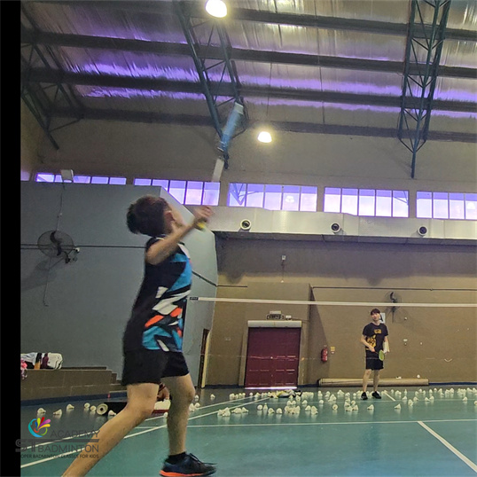 Kids badminton foundation coaching in Taman Melati Impian KL