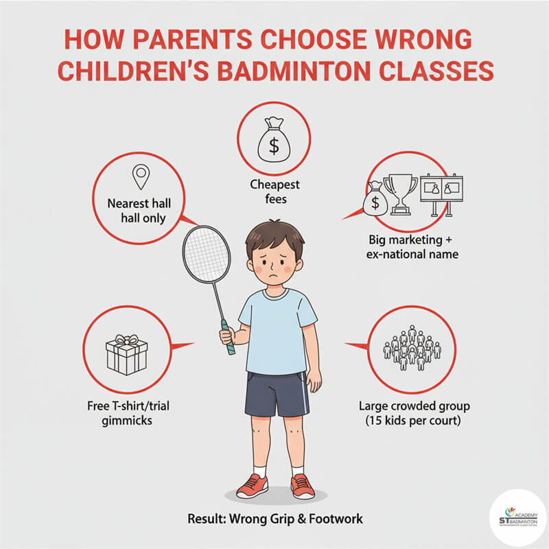 Phụ huynh chọn huấn luyện cầu lông nền tảng tại Wangsa Maju và Gombak KL