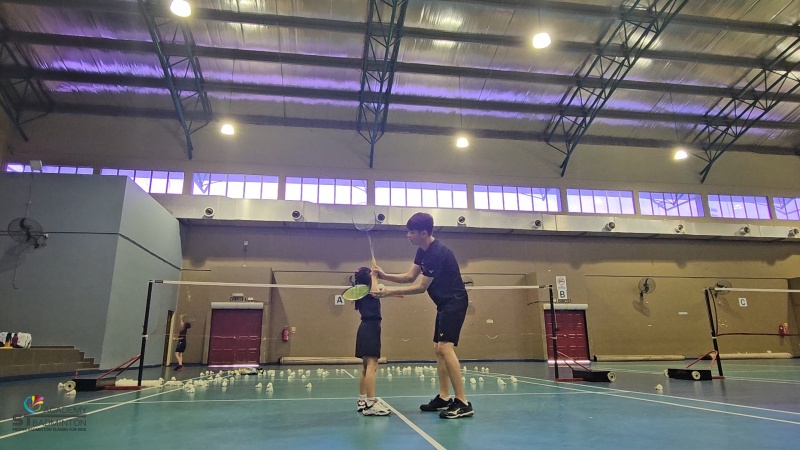 Badminton training for kids established at Lavana Sports Centre Setapak Malaysia
